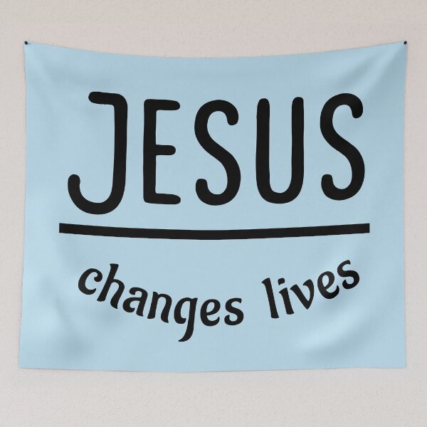 Item preview, JESUS Changes Lives designed and sold by Twittlefish.