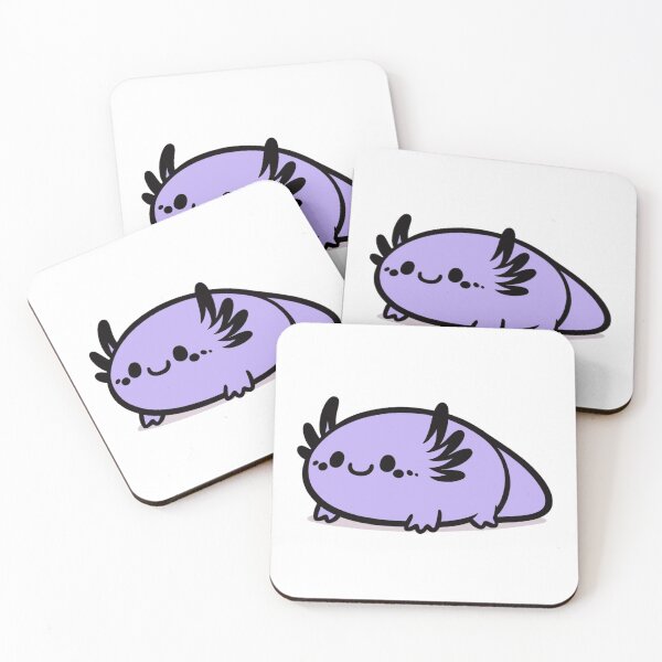 Item preview, Cute Purple Axolotl  designed and sold by YuckUncky.