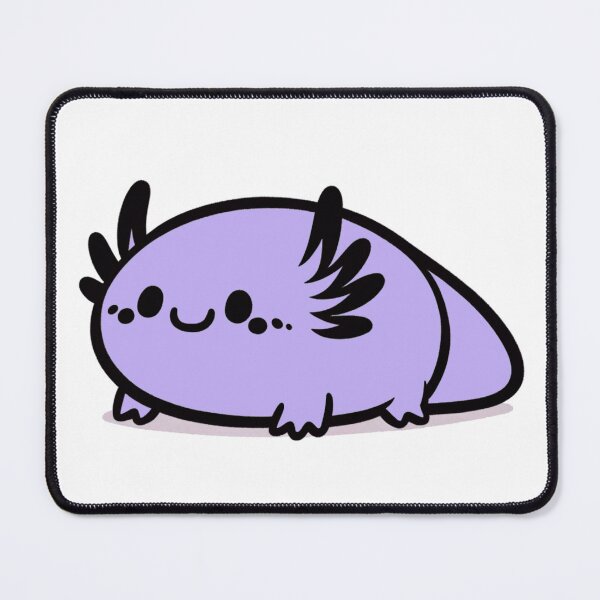Item preview, Cute Purple Axolotl designed and sold by YuckUncky.