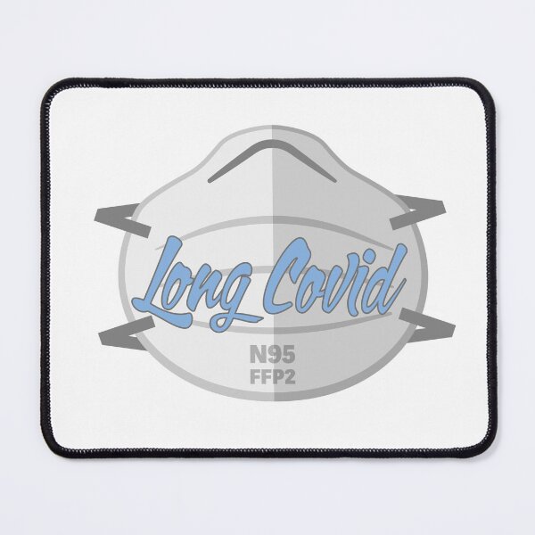 Item preview, Covid largo - Azul designed and sold by slash-graphics.
