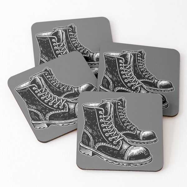 Item preview, Men's Combat Boot Doodle designed and sold by AmberRoseWrites.