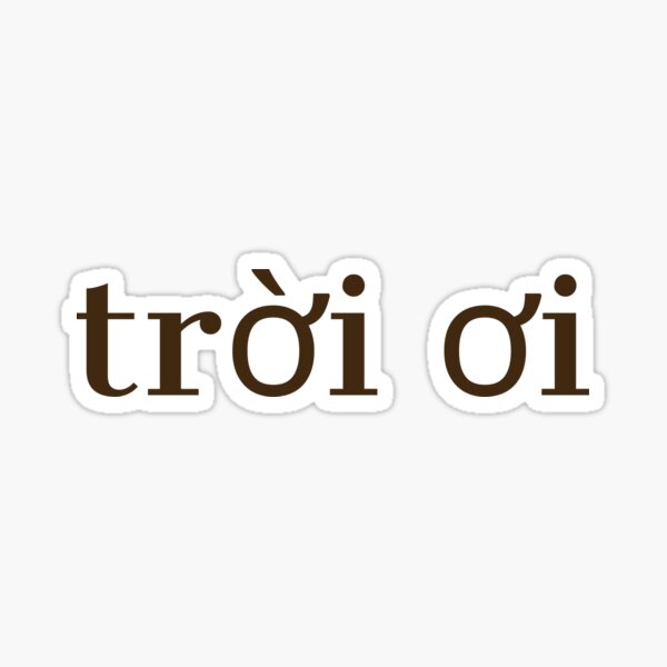 Item preview, Trời Ơi designed and sold by Lê Design.