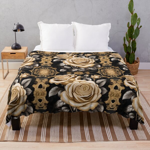 Item preview, Baroque Inspired Gold Roses designed and sold by DesignsByPrnces.