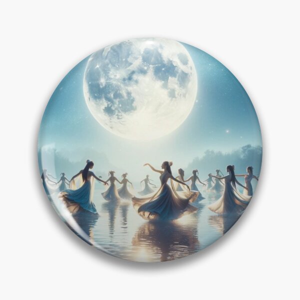 Item preview, Super Moon Multiple Maiden Dancers designed and sold by Kiwiaroha.