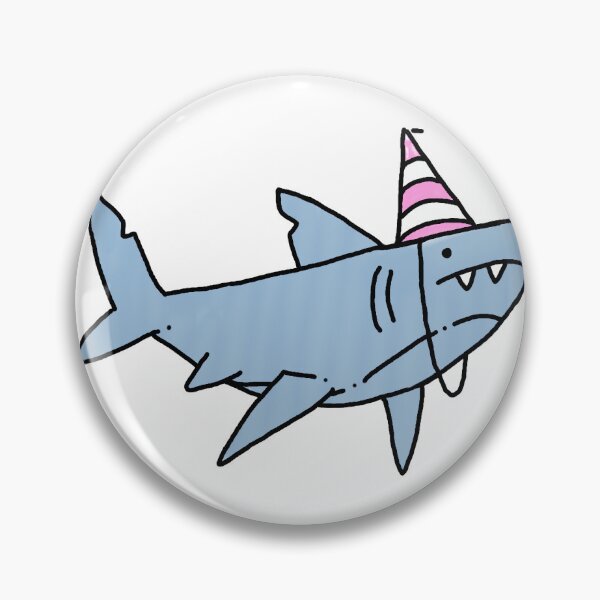 Item preview, Bruce the party shark designed and sold by Emma Sangorska.