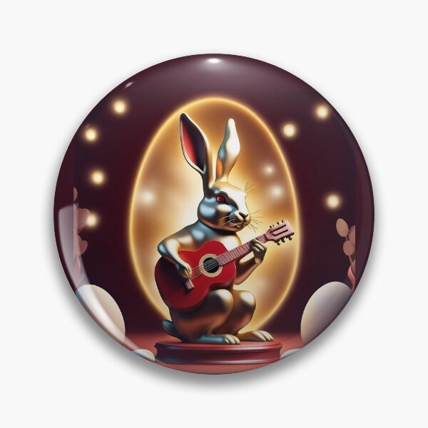 Item preview,  Golden rabbit guitar Easter designed and sold by Artbellachi.