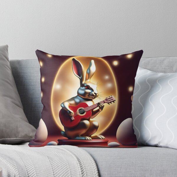 Item preview,  Golden rabbit guitar Easter designed and sold by Artbellachi.