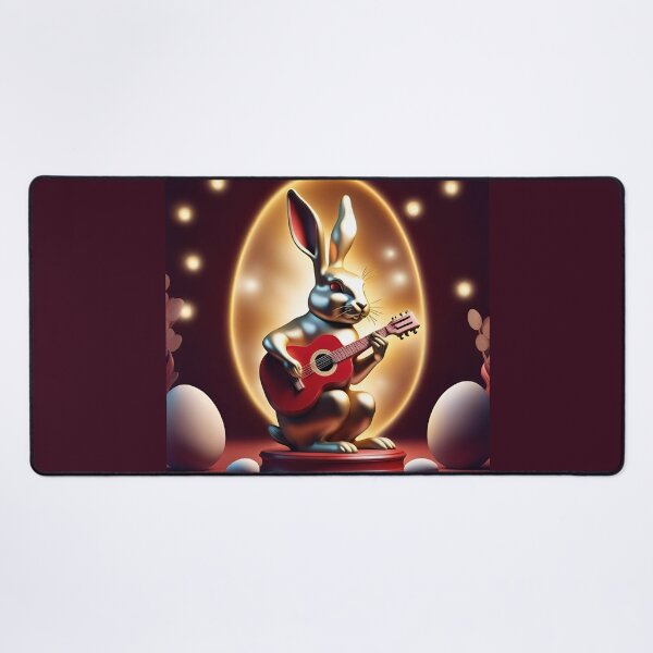 Item preview,  Golden rabbit guitar Easter designed and sold by Artbellachi.