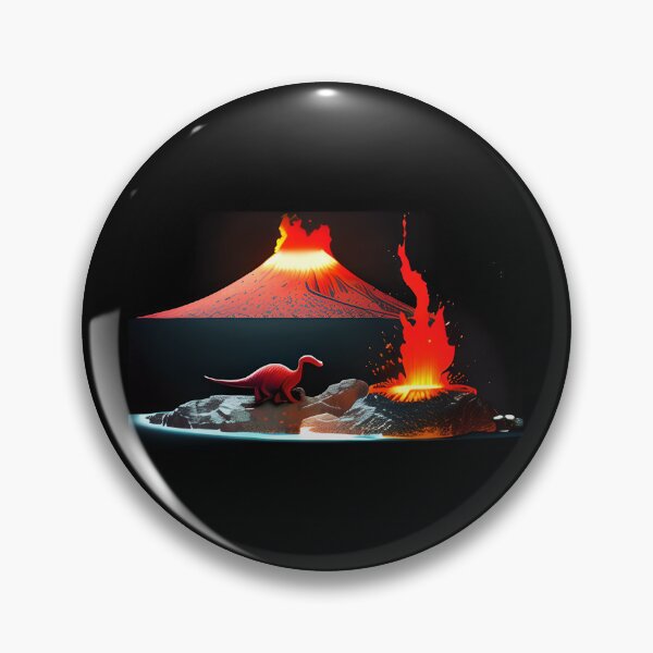 Item preview, Dino Scene, Volcano and all designed and sold by Chubuter.