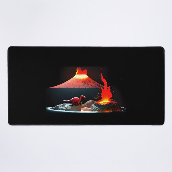 Item preview, Dino Scene, Volcano and all designed and sold by Chubuter.