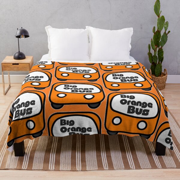 Item preview, Big Orange Bus designed and sold by Figgy Print.