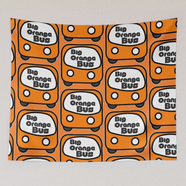 Item preview, Big Orange Bus designed and sold by Figgy Print.