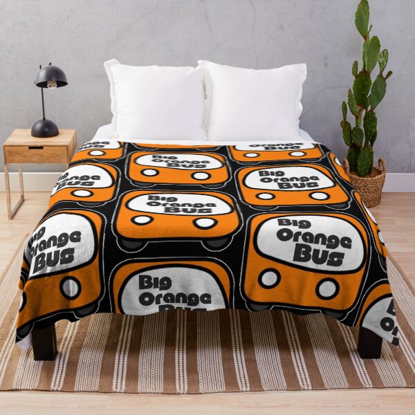 Item preview, Big Orange Bus designed and sold by Figgy Print.