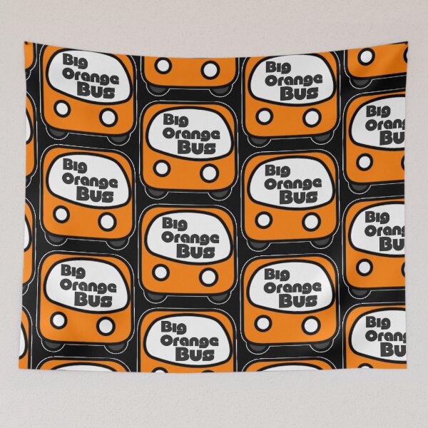 Item preview, Big Orange Bus designed and sold by Figgy Print.