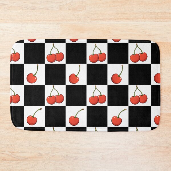 Item preview, Checker board red cherries designed and sold by Neeshki.
