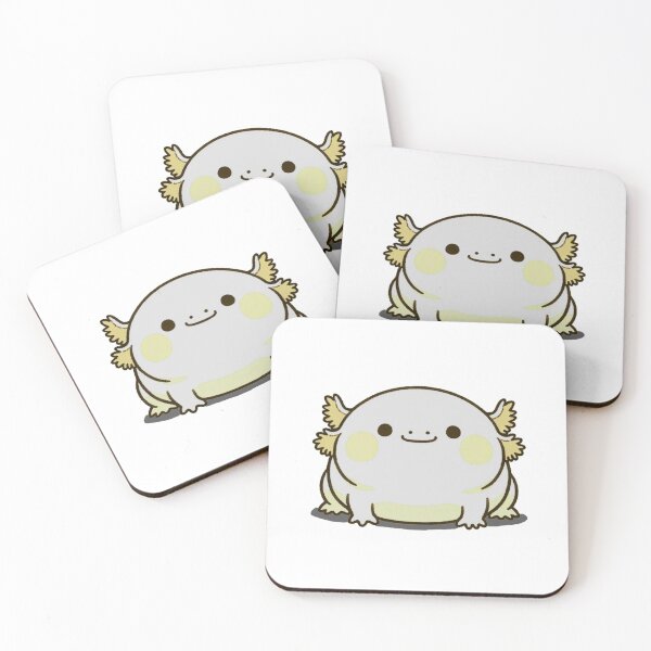 Item preview, Cute Yellow Axolotl designed and sold by YuckUncky.