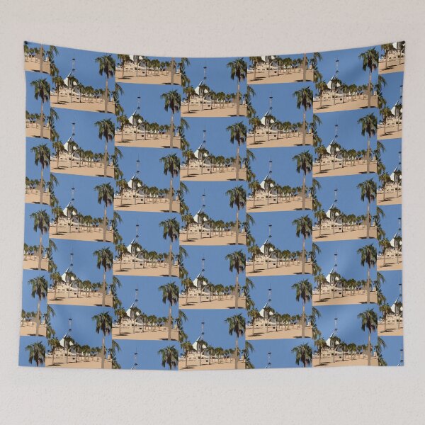 Item preview, Palm Trees at the Gulf Beach Marina, Kuwait designed and sold by ShopieHome.