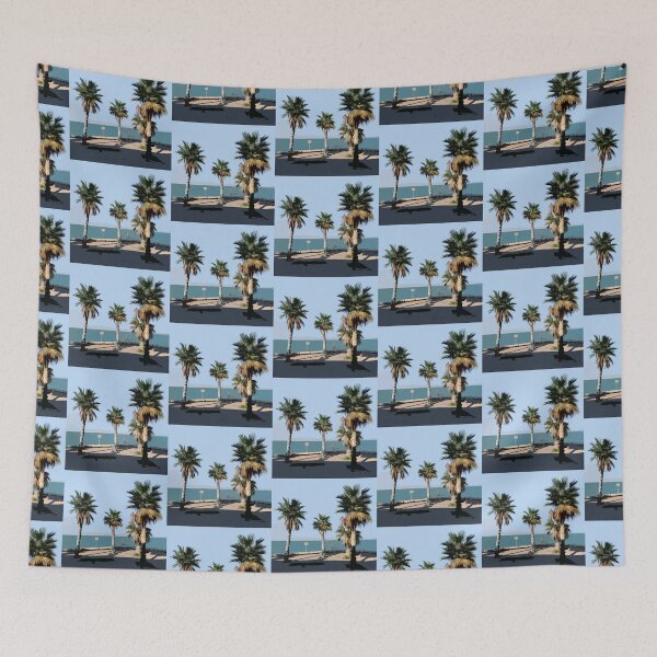Item preview, Tropical Palm Trees - Gulf Beach Marina, Kuwait designed and sold by ShopieHome.