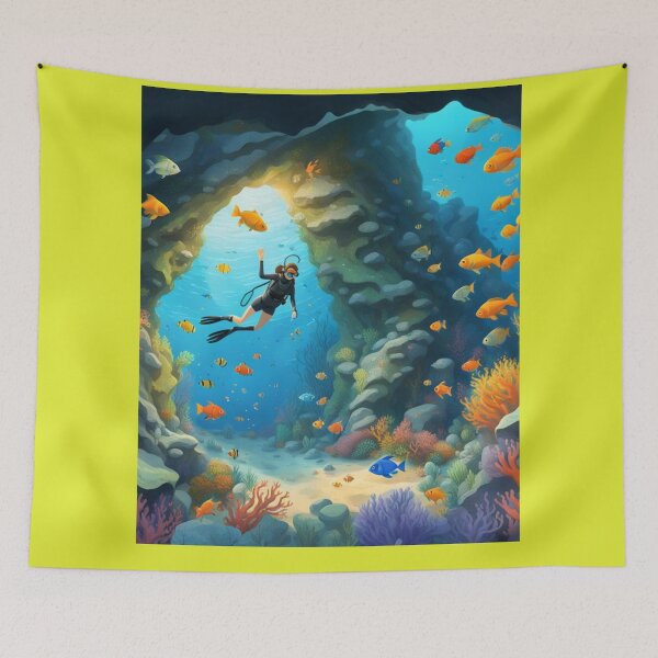 Item preview, Cave diving designed and sold by Andykinoz.