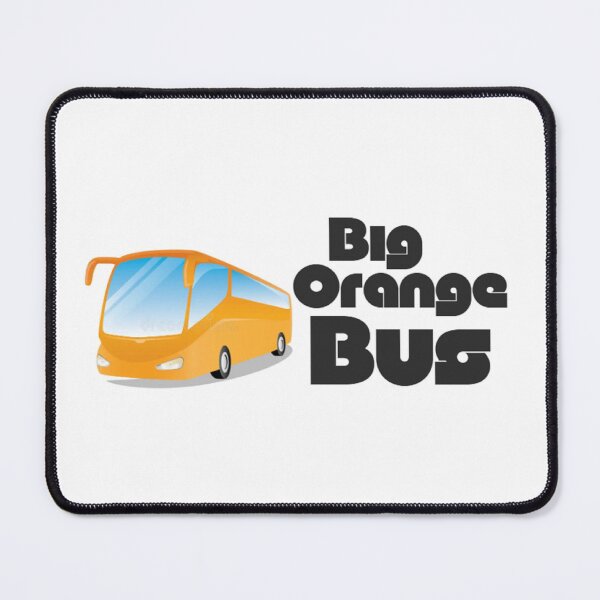 Item preview, Big Orange Bus designed and sold by Figgy Print.