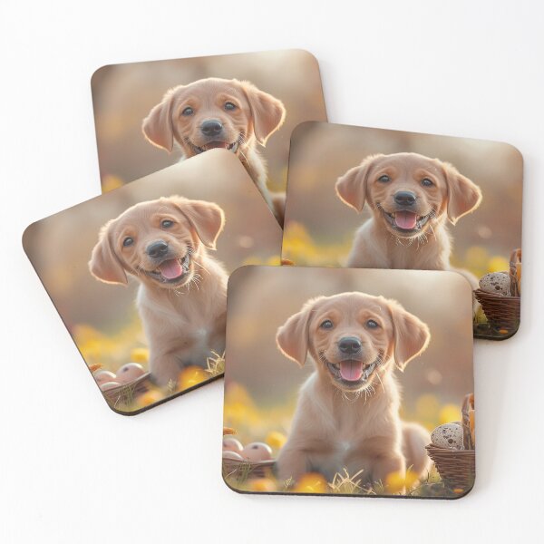Item preview, Joyful Springtime Pup designed and sold by DigitalDoghouse.