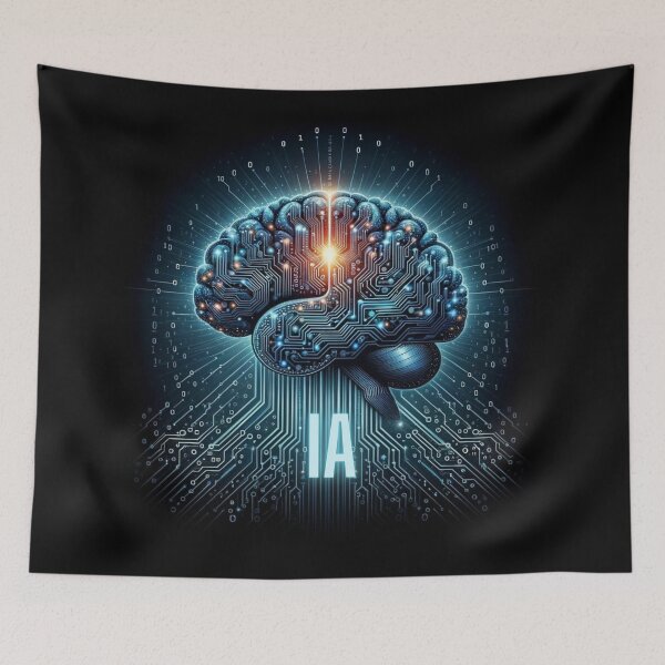Item preview, AI, a printed circuit brain designed and sold by Blessinger77.