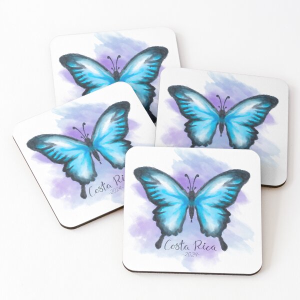 Item preview, Mariposa Morfa de Costa Rica designed and sold by AlmaBonitaStore.
