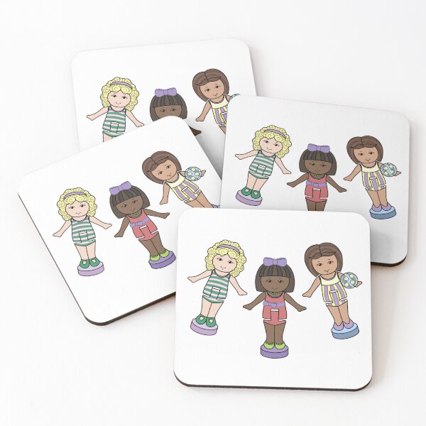 Item preview, Summer Polly and friends in their swimsuits designed and sold by Brittanykald.