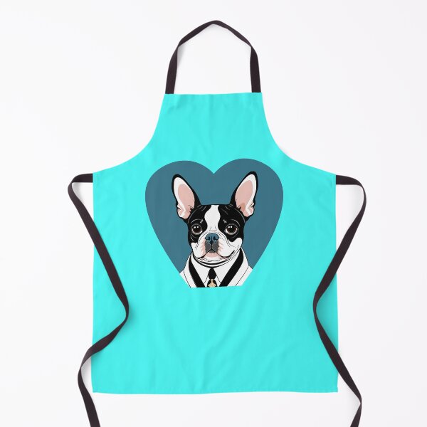 Item preview, Love Bostons (Terriers) Suit Blue Heart designed and sold by Rogue Wizard.