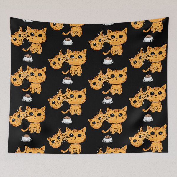 Item preview, Orange Cat Twin designed and sold by CATTAROCK.