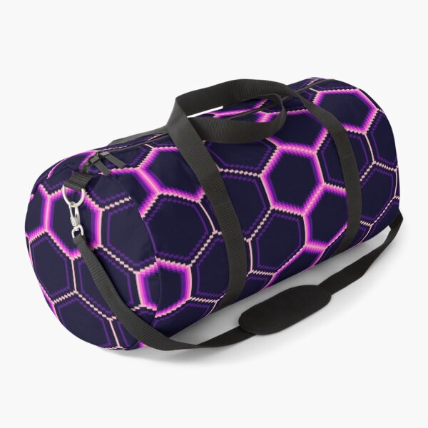 Item preview, Neon Purple Hexagon Pattern designed and sold by The-Stellerium.
