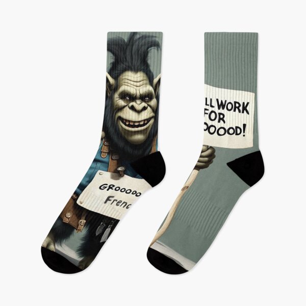 Item preview, Ogre - Will Work For Grooood designed and sold by shakespeare1212.