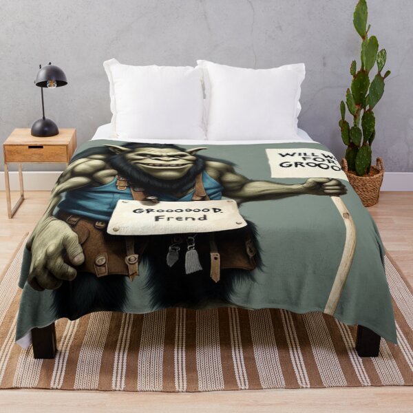 Item preview, Ogre - Will Work For Grooood designed and sold by shakespeare1212.