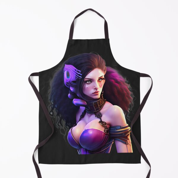 Item preview, Space Girl "Purpuletta" designed and sold by Chubuter.