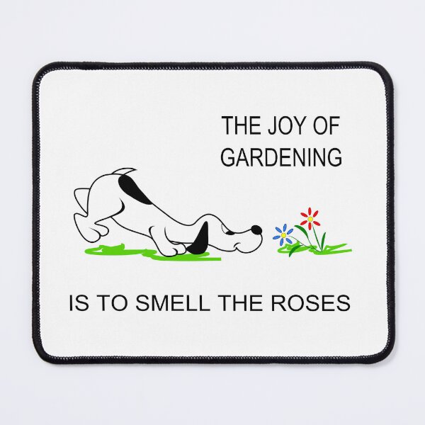 Item preview, Gardening Flower Dog Sniffing Flower designed and sold by studioart.