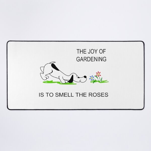 Item preview, Gardening Flower Dog Sniffing Flower designed and sold by studioart.