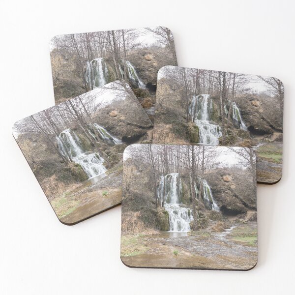 Item preview, Forest Bathing - Woodland Waterfall Flowing into a Clean Stream designed and sold by Georgia Mizuleva.