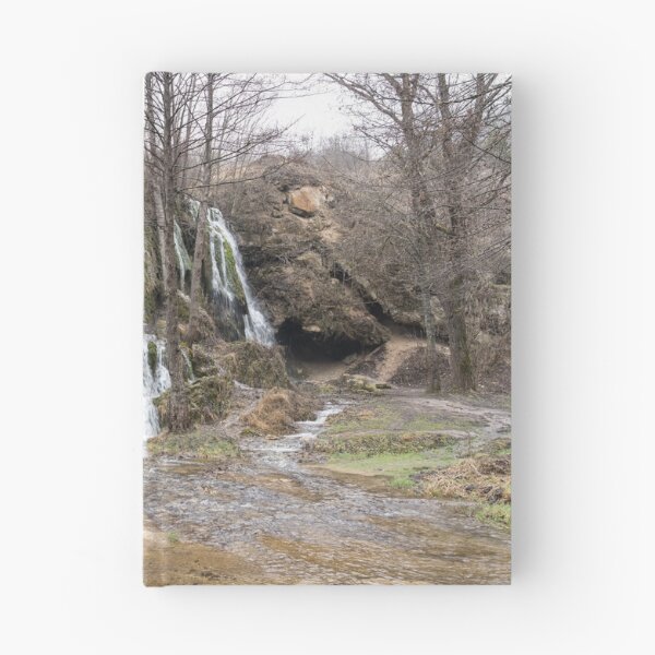 Item preview, Forest Bathing - Woodland Waterfall Flowing into a Clean Stream designed and sold by Georgia Mizuleva.