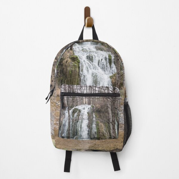 Item preview, Forest Bathing - Woodland Waterfall Flowing into a Clean Stream designed and sold by Georgia Mizuleva.