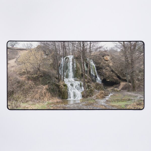 Item preview, Forest Bathing - Woodland Waterfall Flowing into a Clean Stream designed and sold by Georgia Mizuleva.