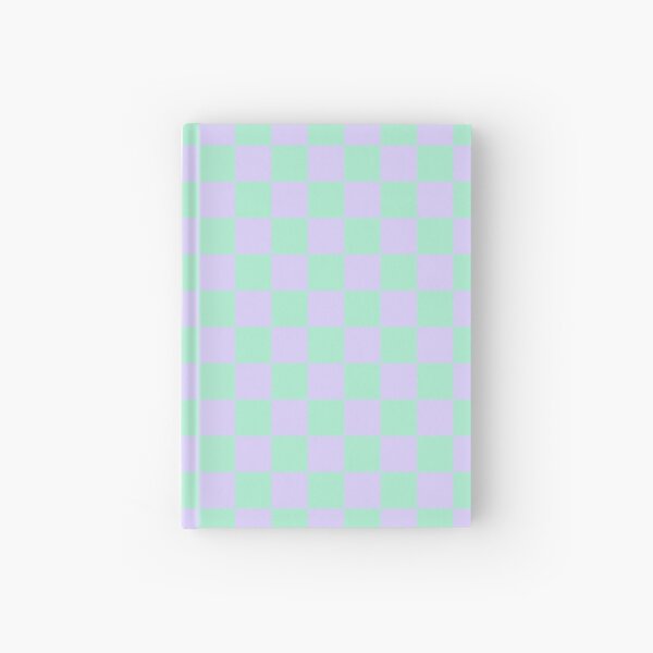 Item preview, Magic Mint Green and Pale Lavender Violet Checkerboard designed and sold by ColorsPatterns.