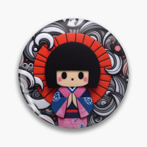 Item preview, Japanese Geisha in Felt: Cultural Beauty designed and sold by GALUMARKET.