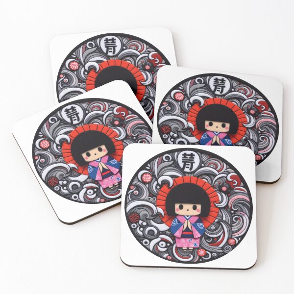 Item preview, Japanese Geisha in Felt: Cultural Beauty designed and sold by GALUMARKET.