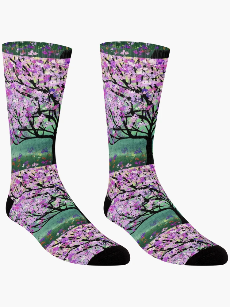 Thumbnail 3 of 5, Socks, Spring! designed and sold by Hulabloom.
