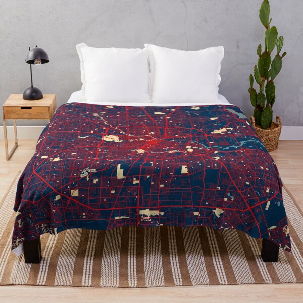 Item preview, Houston City Map of Texas, USA - Hope designed and sold by deMAP.