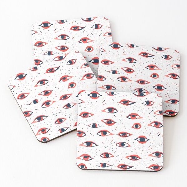 Item preview, Red Eye Pattern designed and sold by Weirdanya.