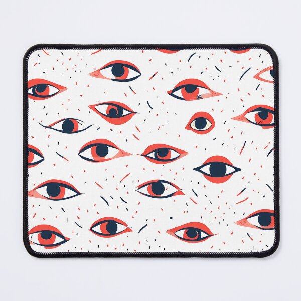 Item preview, Red Eye Pattern designed and sold by Weirdanya.