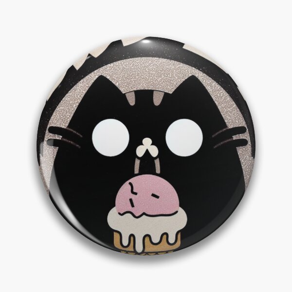 Item preview, Sinister Kawaii Cat: Glitter Illustration designed and sold by GALUMARKET.