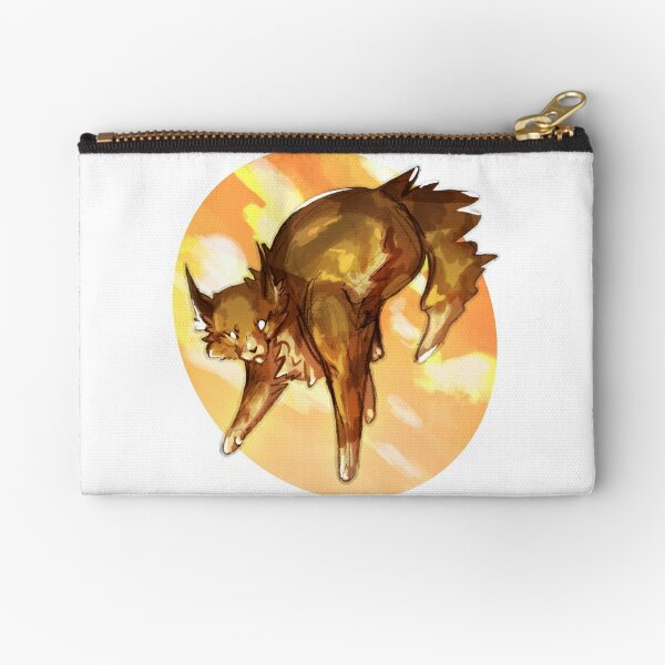 Warrior Cats - Leafpaw Colored Pencil Drawing Zipper Pouch for