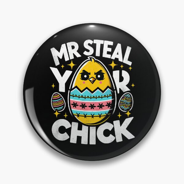 Item preview, Mr Easter Steal Your Chick Funny Spring Humor Boys Toddlers T-Shirt designed and sold by MAPDDesigns.